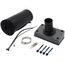 PRO-SYSTEM KIT - Gray Titan Outlet and Black 6ft E-Flex Guard for 5/8", 3/4" or 7/8" Tubing w/ 1/2" Wall Insulation (for Siding)