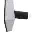 PRO-SYSTEM KIT - White Titan Outlet and Black 6ft E-Flex Guard for 5/8", 3/4" or 7/8" Tubing w/ 1/2" Wall Insulation (for Siding)