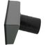PRO-SYSTEM KIT - Gray Titan Outlet and Black 6ft E-Flex Guard for 5/8", 3/4" or 7/8" Tubing w/ 3/4" Wall Insulation (for Siding)