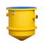 Trapzilla Solids Separator, 4" Inlet/Outlet, 70 Gallon Capacity (75 GPM)