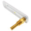 8" TSW Scale Type Hot Water Thermometer, Angle Connection, Lead Free (40°F to 280°F & 5°C to 135°C)