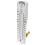 8" TSW Scale Type Hot Water Thermometer, Angle Connection, Lead Free (40°F to 280°F & 5°C to 135°C)