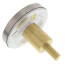 2-1/2" TSW Dial Type Hot Water Thermometer w/ 3/4" Sweatwell, 30°F -250°F & 0°C -120°C