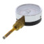 3" TTD Bottom Mount Dual Scale Tridicator (0-75 PSI and 70°F-320°F)