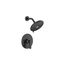 Aspirations 1.8 gpm/6.8L/min Shower Trim Kit w/ Lever Handle (Matte Black)