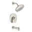 Aspirations 1.8 gpm/6.8 L/min Tub and Shower Trim Kit w/ Lever Handle (Brushed Nickel)