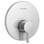 Serin Valve Only Trim Kit w/ Double Ceramic Pressure Balance Cartridge w/ Lever Handle (Chrome)