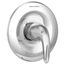 Reliant 3 Valve Only Trim Kit w/ Double Ceramic Pressure Balance Cartridge w/ Lever Handle (Chrome)