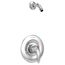Reliant 3 Shower Trim Kit Double Ceramic Pressure Balance Cartridge w/ Lever Handle (Chrome)