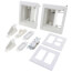 2-Gang TV Bridge Kit for Flat-Screen TVs