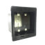 2-Gang Steel Recessed TV Box (Black)