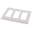 3-Gang Recessed TV Box for Power and Low Voltage Kit