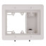 3-Gang Recessed TV Box for Power and Low Voltage Kit