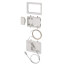 Low Profile TV Bridge Kit for Shallow Wall Depths