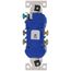 Residential Grade Tamper & Weather-Resistant Duplex Receptacle, 15A, 2P, 3W, NEMA  5-15R, Side & Push Wire - White (125V)
