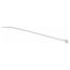 7.5" Long, Natural, Nylon, Reusable Cable Ties (Pack of 100), TYR505