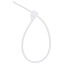 4" Nylon Cable Tie, 18 lbs. Tensile - Pack of 1,000 (Natural)