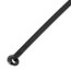 18" Nylon Cable Tie, 120 lbs. Tensile - Pack of 500 (UV Black)
