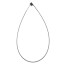 18" Nylon Cable Tie, 120 lbs. Tensile - Pack of 500 (UV Black)