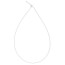 14" Nylon Cable Tie w/ Stainless Steel Lock, 18 lbs. Tensile - Pack of 100 (Natural)