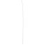 14" Nylon Cable Tie w/ Stainless Steel Lock, 18 lbs. Tensile - Pack of 100 (Natural)