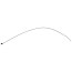 14" Nylon Cable Tie w/ Stainless Steel Lock, 18 lbs. Tensile - Pack of 100 (UV Black)