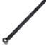 5-1/2" Nylon Cable Tie w/ Stainless Steel Lock, 40 lbs. Tensile - Pack of 100 (UV Black)