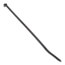 5-1/2" Nylon Cable Tie w/ Stainless Steel Lock, 40 lbs. Tensile - Pack of 100 (UV Black)