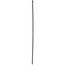 24" Nylon Cable Tie w/ Stainless Steel Lock, 120 lbs. Tensile - Pack of 50 (UV Black)