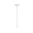 8" Nylon Identification Cable Tie w/ Marking Pad, 18 lbs. Tensile - Pack of 1,000 (UV Black)