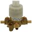 M-core 4 Port Valve 1/2" Crimp Ring PEX w/ CC/IPS Tub w/ Stops, U140XS
