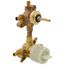 M-core Transfer Valve 1/2" Crimp Ring PEX w/ Pressure Balancing Stops Volume Control (2 Or 3 Independent), U232XS