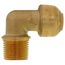 1/4" SharkBite x 3/8" MIP Reducing Dishwasher 90-Degree Elbow Lead Free, U276LFA