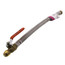 1/2" Sharkbite Ball Valve x 3/4" FIP Flexible Water Heater Connector, Lead Free (18" Length)