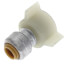 1/4" (3/8" OD) Sharkbite x 1/2" Faucet Reducing Connector (Lead Free)
