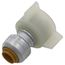 1/4" (3/8" OD) SharkBite x 1/2" Faucet Reducing Connector (Lead Free), U3525LFA