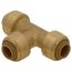 1/4" x 1/4" x 1/4" SharkBite Tee (Lead Free), U358LFA