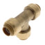 3/8" Push Fit Tee (Lead Free)