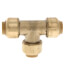 3/8" Push Fit Tee (Lead Free)