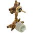 M-core Transfer Valve 1/2" Expansion PEX w/ Pressure Balancing Stops Volume Control (2 Independent/1 Shared Or 3 Ind/3 Shared), U362CXS