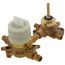 M-core Transfer Valve 1/2" Expansion PEX w/ Pressure Balancing Stops Volume Control (2 Independent/1 Shared Or 3 Ind/3 Shared), U362CXS