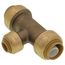 1/2" x 1/2" x 3/8" SharkBite Reducing Tee (Lead Free), U363LFA