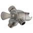 3-Way Shower Arm Diverter w/ Hand Shower Mount (Stainless), U4920-SS-PK