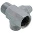 Shower Arm Diverter for Hand Shower (Chrome), U4922-PK