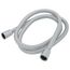 60" Hand Shower Hose (Chrome/White), U494R-60-PK