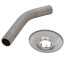 6" Shower Arm and Flange (Stainless Steel), U4993-SS