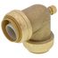 1" SharkBite Elbow with 1/8" NPSM Thread Drain/Vent (Lead Free), U5260LFA