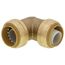 1" SharkBite Elbow with 1/8" NPSM Thread Drain/Vent (Lead Free), U5260LFA