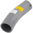 2" Schedule 40 PVC, 22.5-Degree Elbow