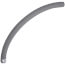 2" PVC Schedule 40, 90-Degree Elbow, Bell End, 24" Radius